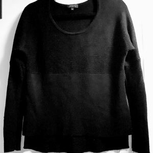 Aritzia Babaton XS Black Merino Wool Sweater